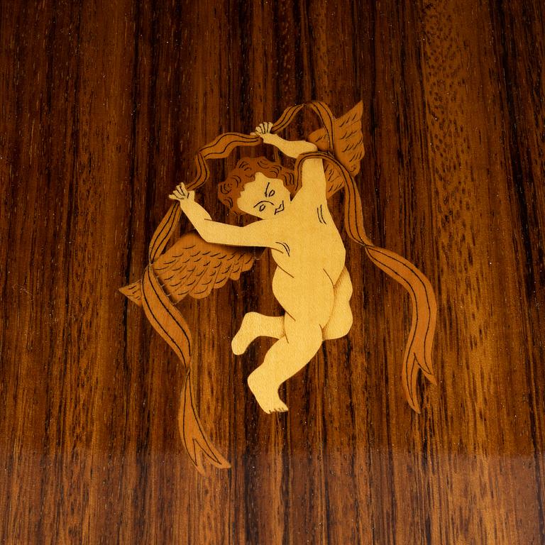 Byrå, sengustaviansk stil, 1900-talets mitt.