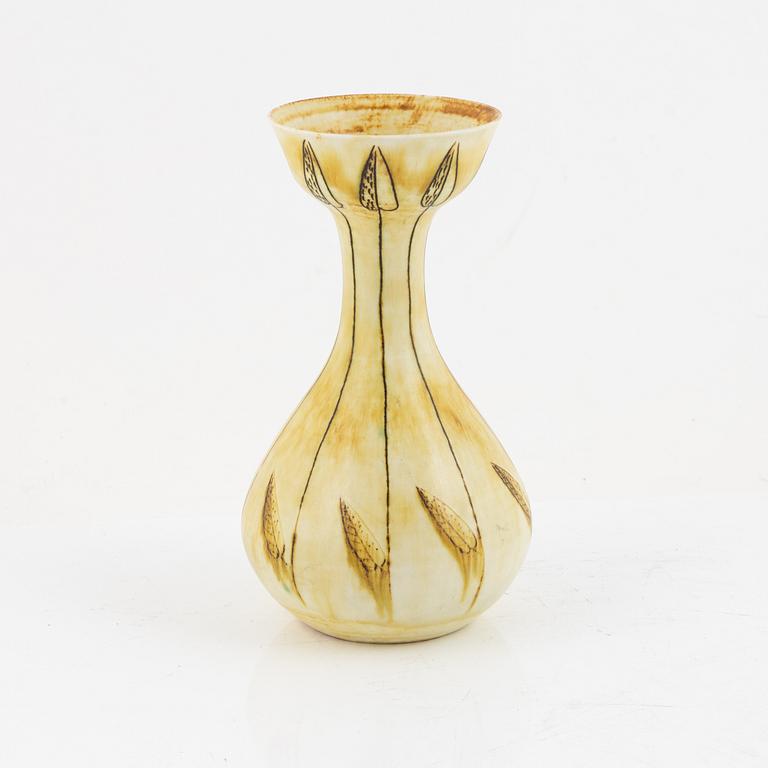 Anders Bruno Liljefors, a stoneware vase, Gustavsberg Studio, Sweden.