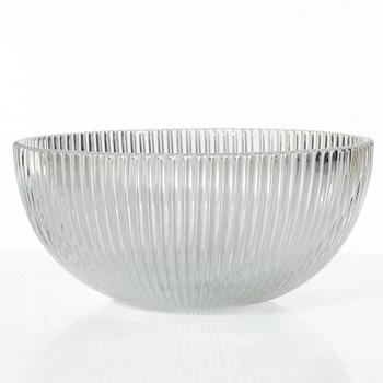 Arthur Percy, a 'Swedish Modern' glass service, "Reffla", Gullaskruf, the model designed in 1952 (110 pieces).