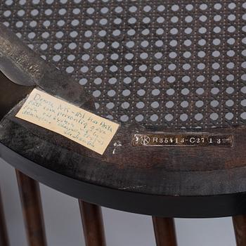 Axel Einar Hjorth, a "Bridge" chair, Nordiska Kompaniet, Sweden 1932.