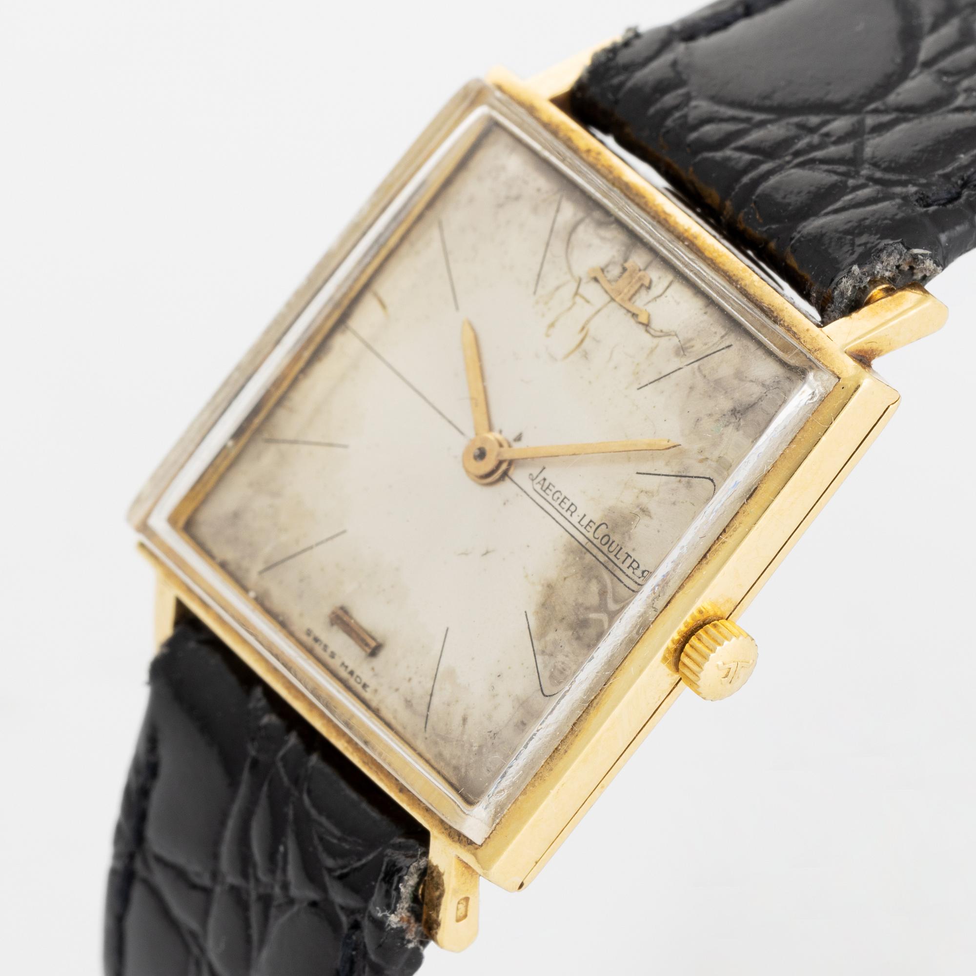 Jaeger-LeCoultre, wristwatch, 25 x 25 (32,5) mm.