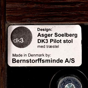 Asger Soelberg  stolar 4 st "Co-Pilot" Bernstoffminde för DK3 Danmark 2000-tal.