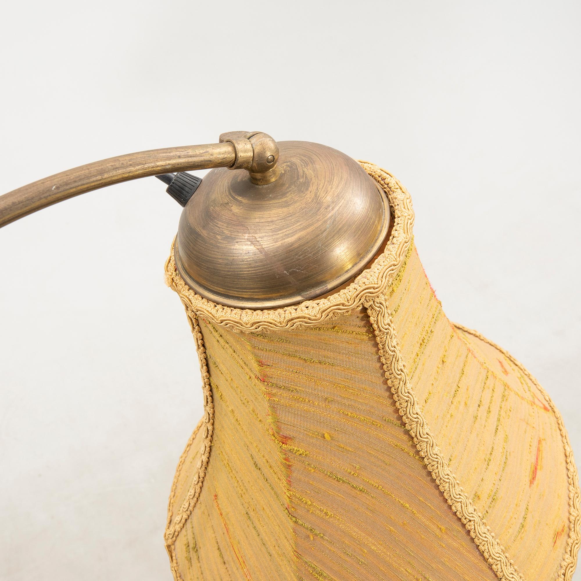 Floor lamp, first half of the 20th century.