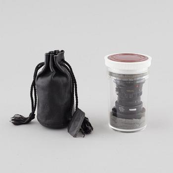 OBJEKTIV, Summicron f=5 cm 1:2 & ELMAR 1:4/90, Leitz och Ernst Leitz, Wetzlar.