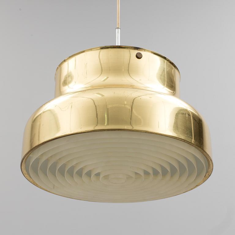 A brass ceiling lamp by Anders Pehrson, Ateljé Lyktan, Åhus.