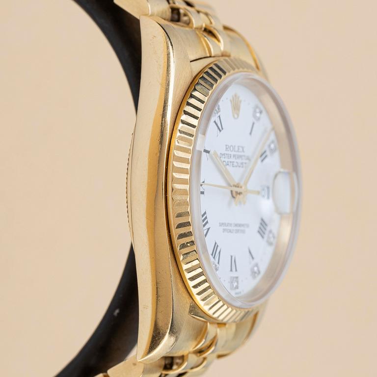 Rolex, Datejust, "Diamond Roman Dial", ca 1979.
