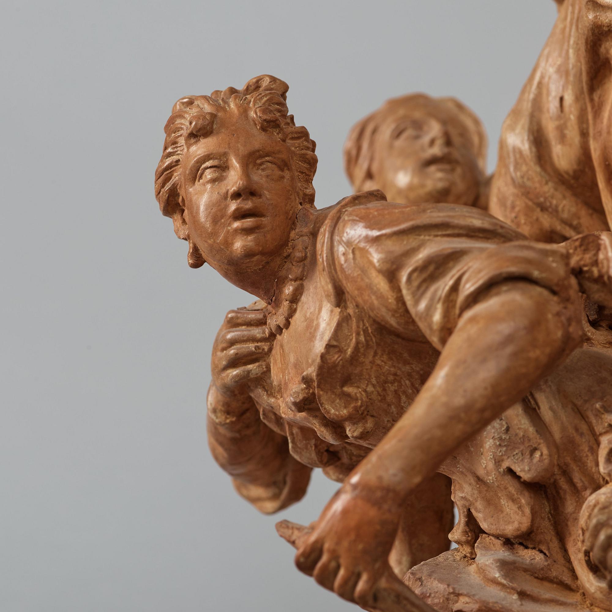 Francesco Bertos, Attributed to. An Allegorical Group of the Triumph of Religion.