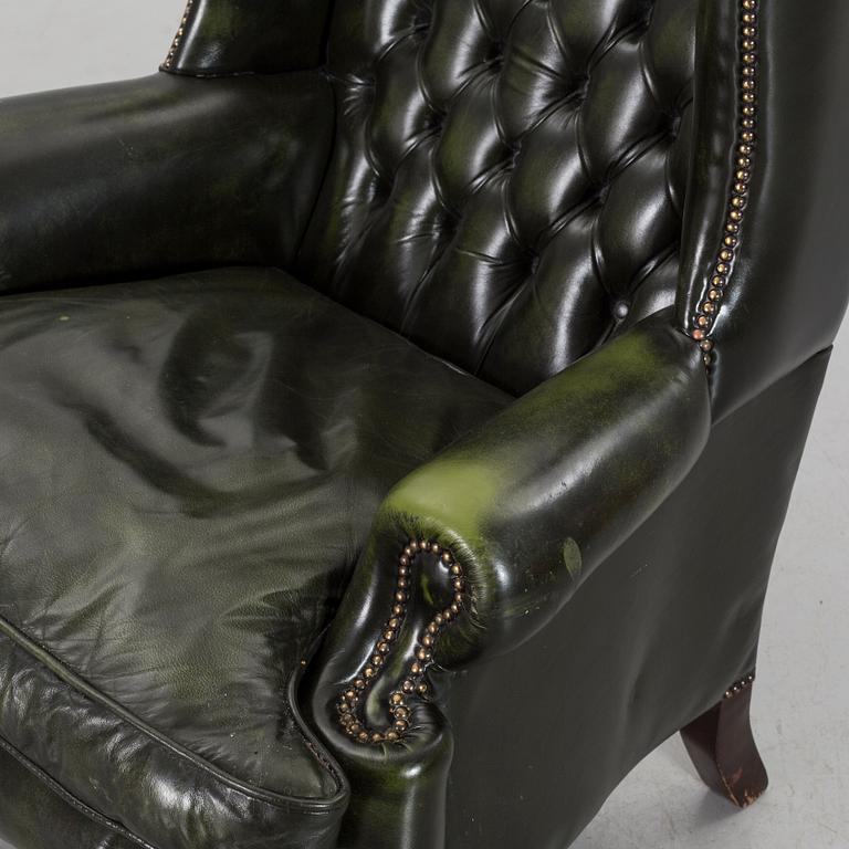 A late 20th century english style armchair.