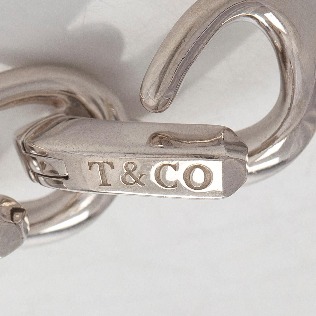 Tiffany & Co, a sterling silver "Forge" bracelet.
