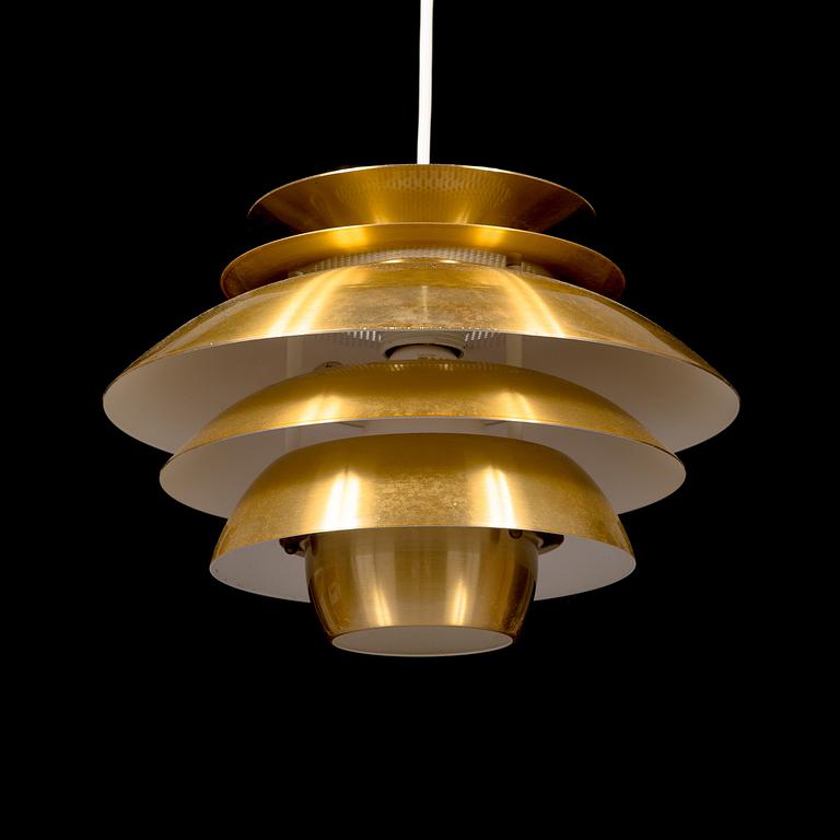 A "Verona" ceiling lamp by Sven Middleboe for Fog & Mörup, Denmark, second half of the 20th century.