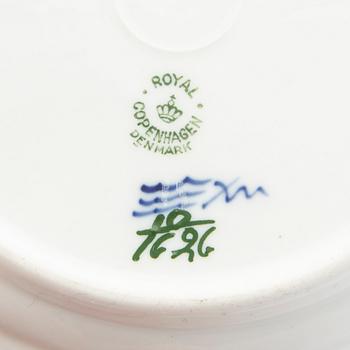 Coffee service 54 dlr "Blå Blomst" Royal Copenhagen Denmark porcelain 1953-1983.
