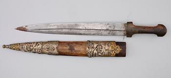 KINDJAL, orientalisk, 1800-/1900-tal.