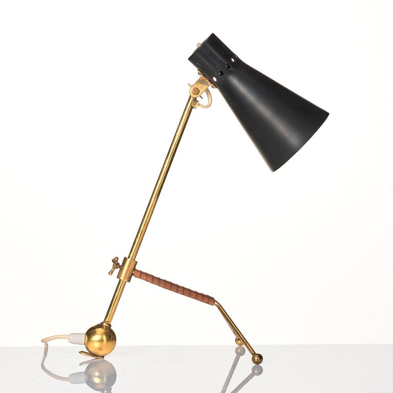 Tapio Wirkkala, bordslampa, modell "K11-16", Idman, Finland, 1900-talets mitt.