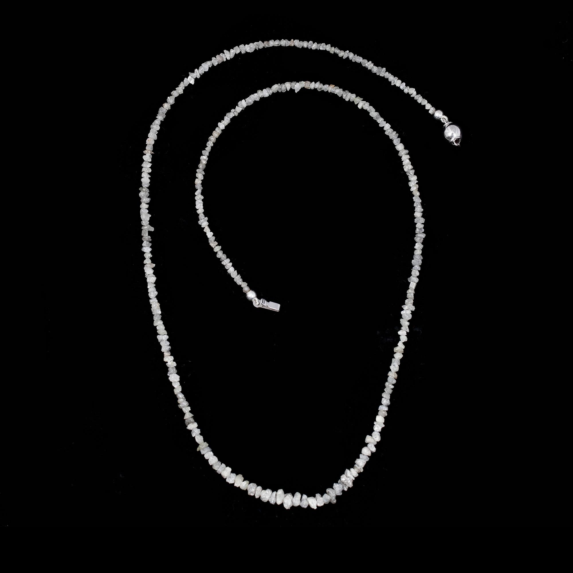 COLLIER, rådiamanter.