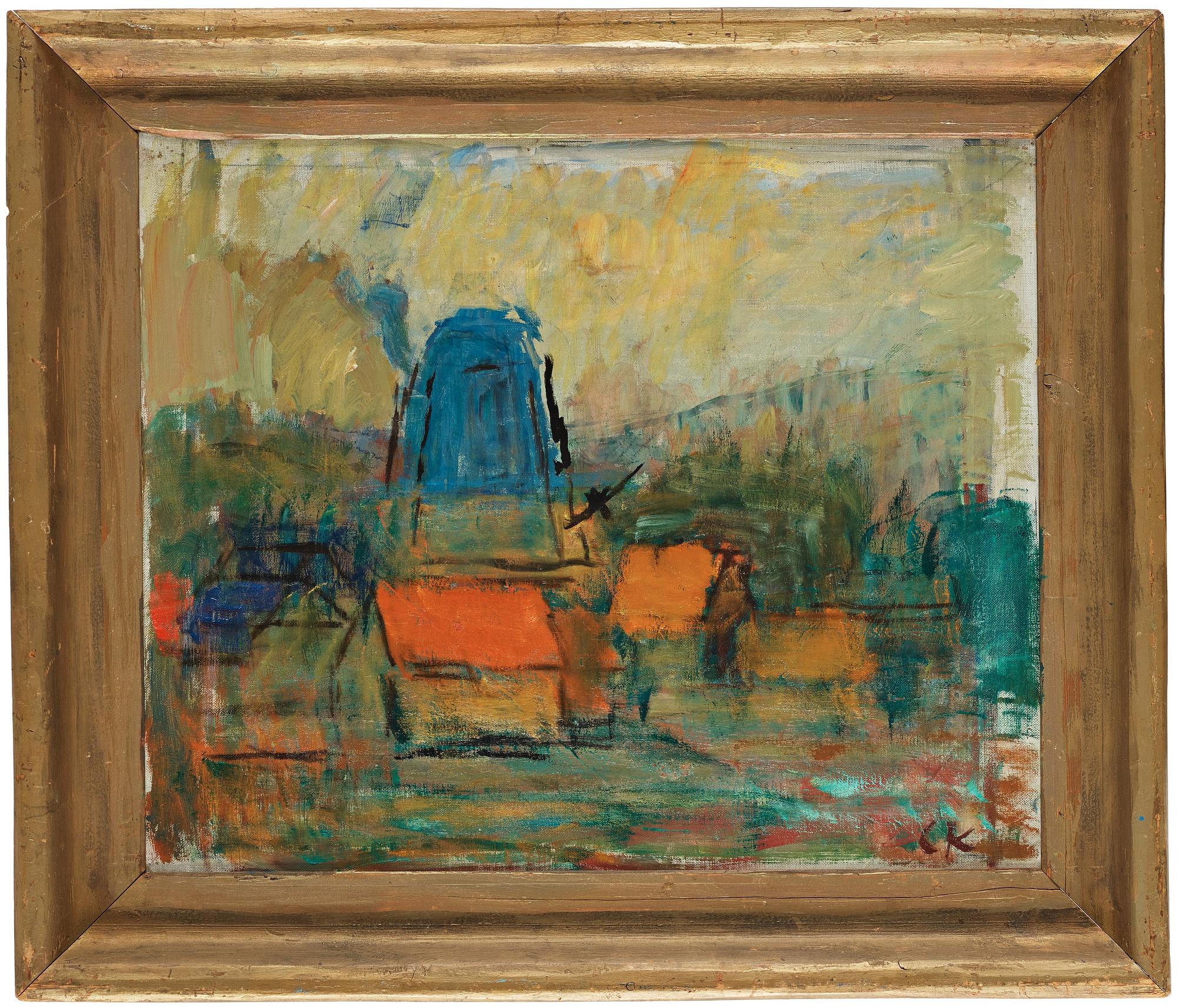 Carl Kylberg, "Morgondimman lättar".