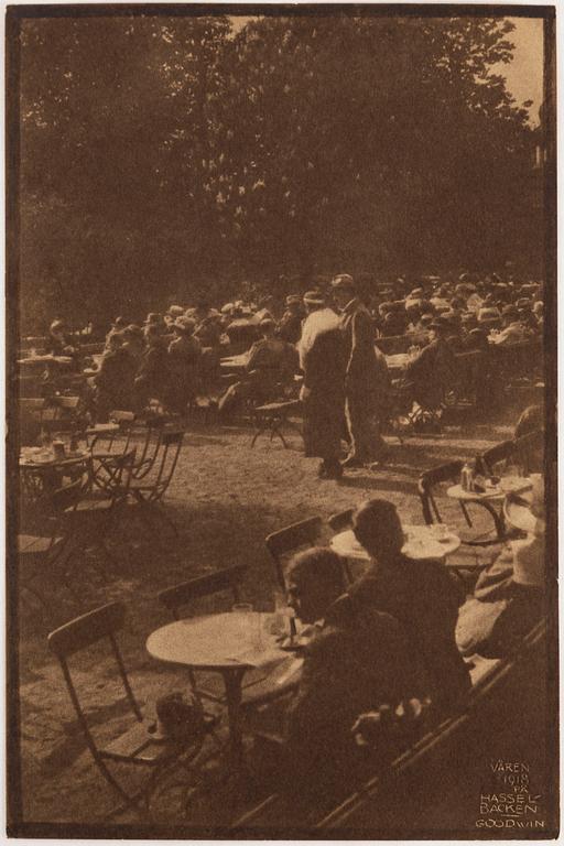 HENRY B. GOODWIN, två fotogravyrer ur boken Vårt vackra Stockholm signerad i negativet.