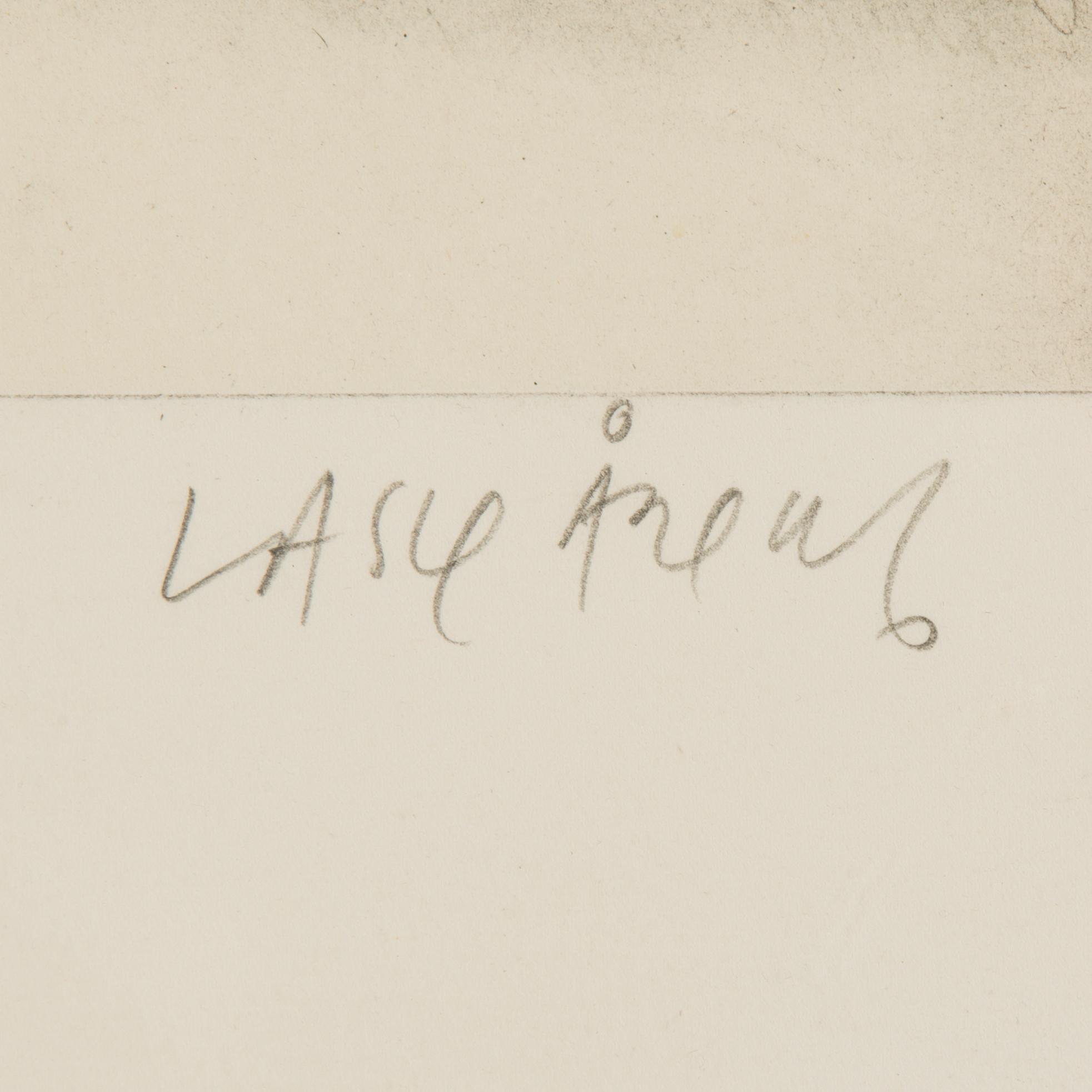 LASSE ÅBERG, litografi, signerad och numrerad 182/200.