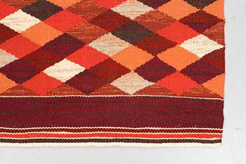 Elsa Gullberg, probably, a carpet, flat weave, ca 234 x 183 cm, unsigned.