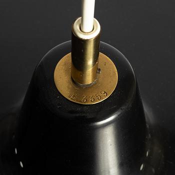 Boréns, a ceiling lamp model 3359, Borås, 1950s.