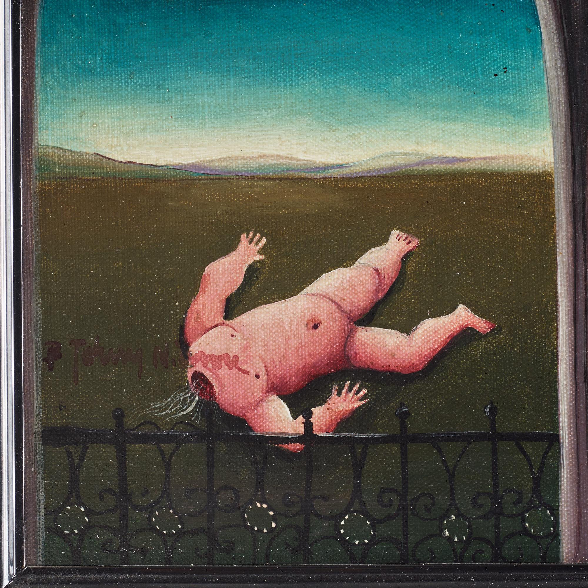 BERT JOHNNY NILSSON, oil on canvas/panel/signed.