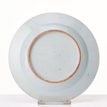 A set of 13 famille rose dishes, Qing dynasty, Qianlong (1736-95).
