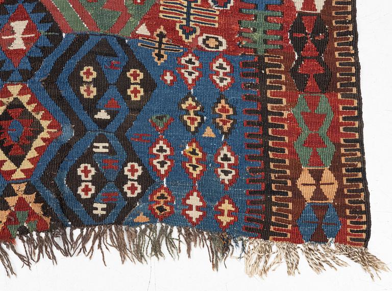 Kilim, Anatolian, 365x140 cm.