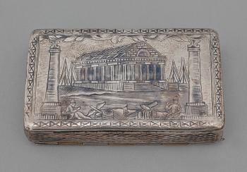 DOSA, silver, Moskva, Ryssland. 1800-talets slut. Ca 95g.