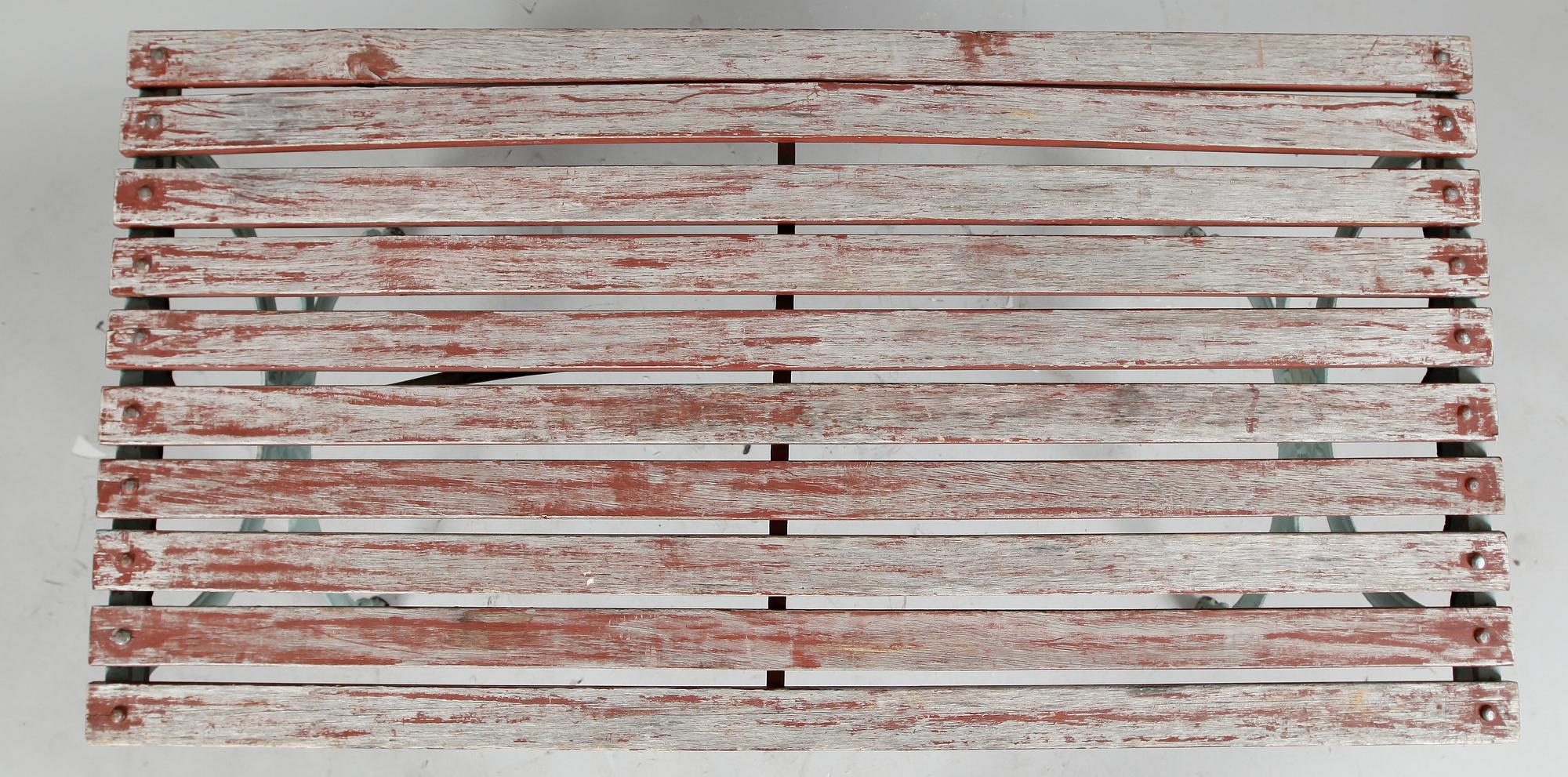 TRÄDGÅRDSBORD, gjutjärn, 1900-talets mitt.