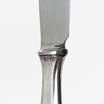 Markströms Guldsmeds Ab, A Swedish silver cutlery set, "Birgitta", Uppsala 1951-1979 (95 pieces).