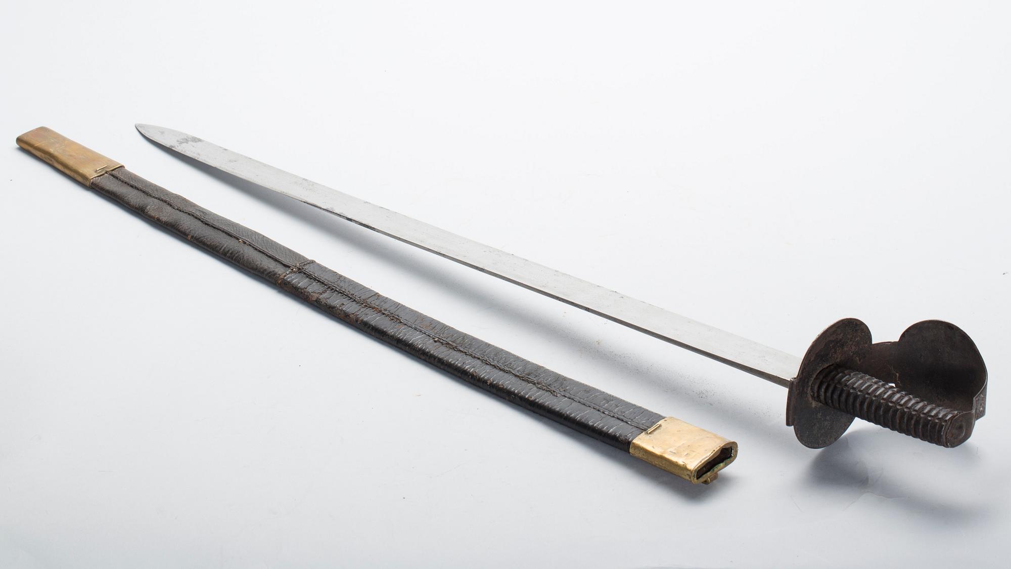 HUGGARE, för flottan, Svensk m/1849 (ENGELSK MODELL 1804).