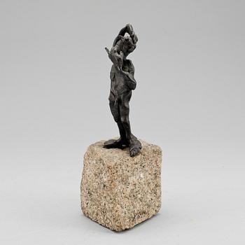 STURE COLLIN, figurin, brons, signerad.