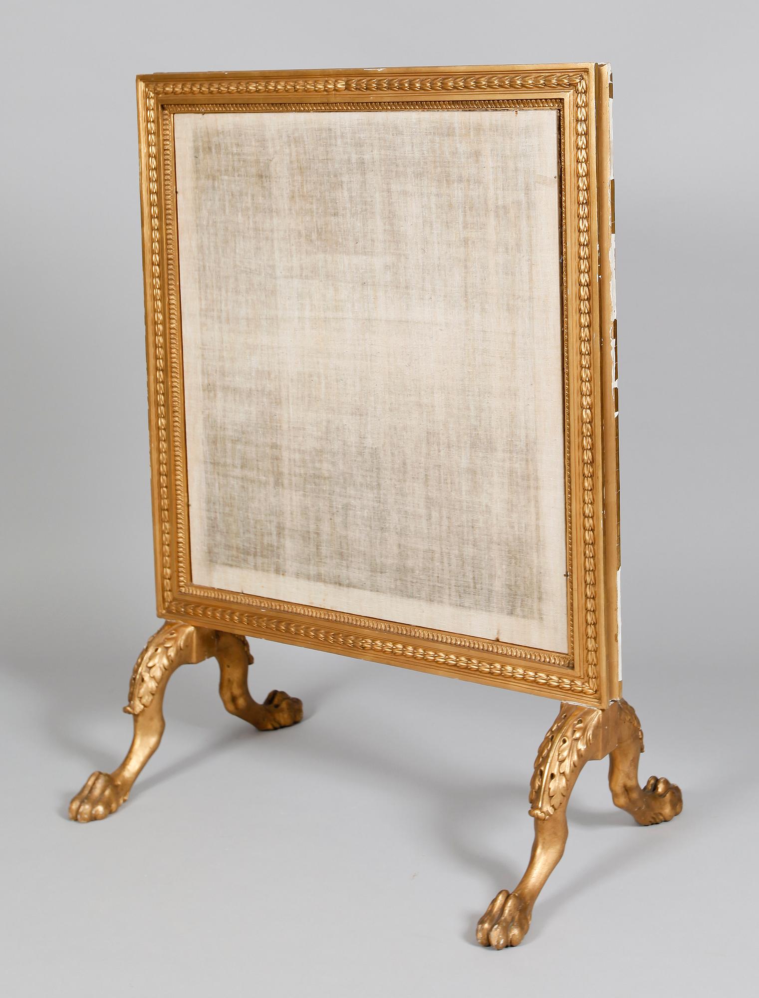 BRASSKÄRM, gustaviansk stil, 1800-tal.
