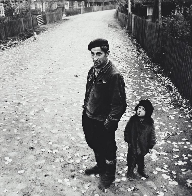 Antanas Sutkus, "Village Street, 2, Dzukija, Lithuania, 1969".