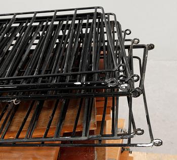 VÄGGHYLLOR, 47 delar, "String", Nisse Strinning, 1900-talets andra hälft.