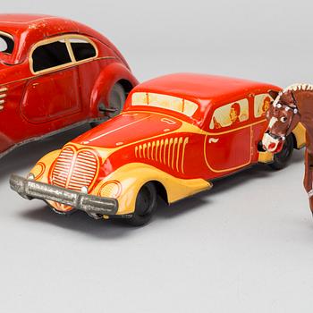 MEKANISKA LEKSAKER, 3 st, bland annat "ARABIAN" Robert Rühl 1950-tal.