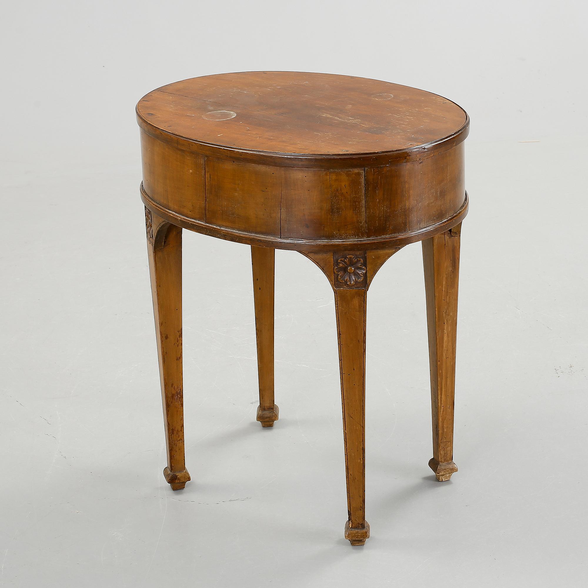 BORD, Nordeuropa, omkring år 1800.