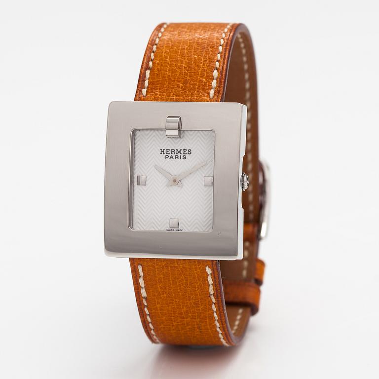 Hermès, Belt, wristwatch, 26 x 30 mm.