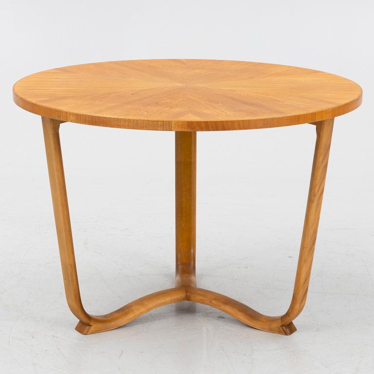 A Swedish Modern coffee table, 1940s.