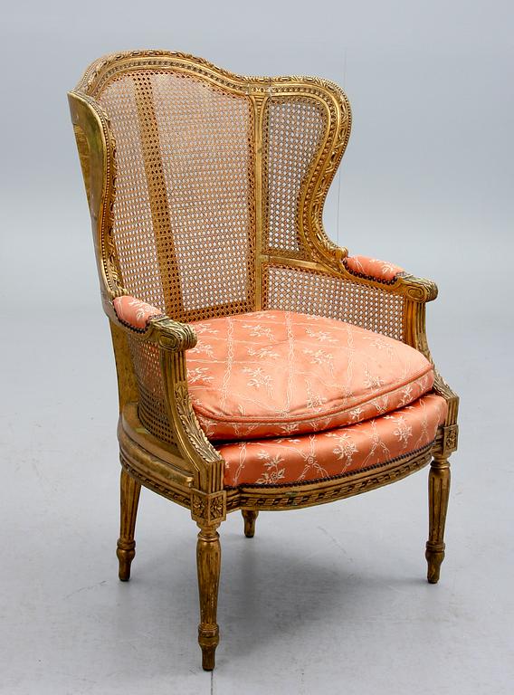 BERGERE, Louis XVI-stil, 1900-tal.