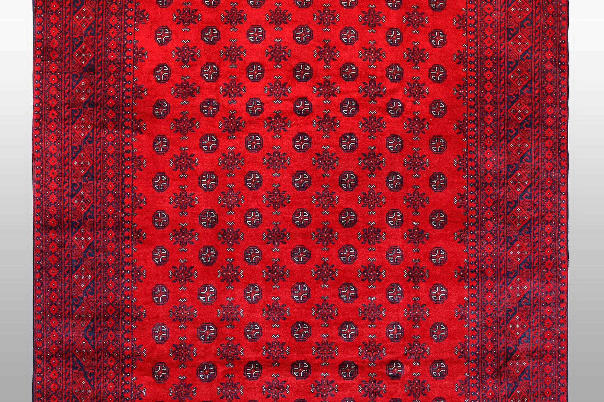 Matto, Afghan, ca 341 x 261 cm.