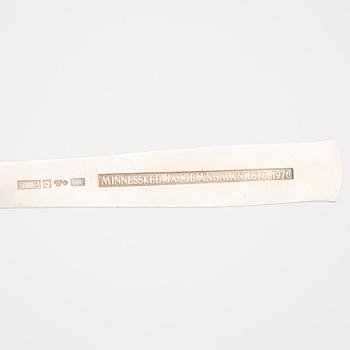 Jacob Ängman, a 152-piece silver flatwear set, 'Rosenholm', GAB, Sweden, 1944-75.