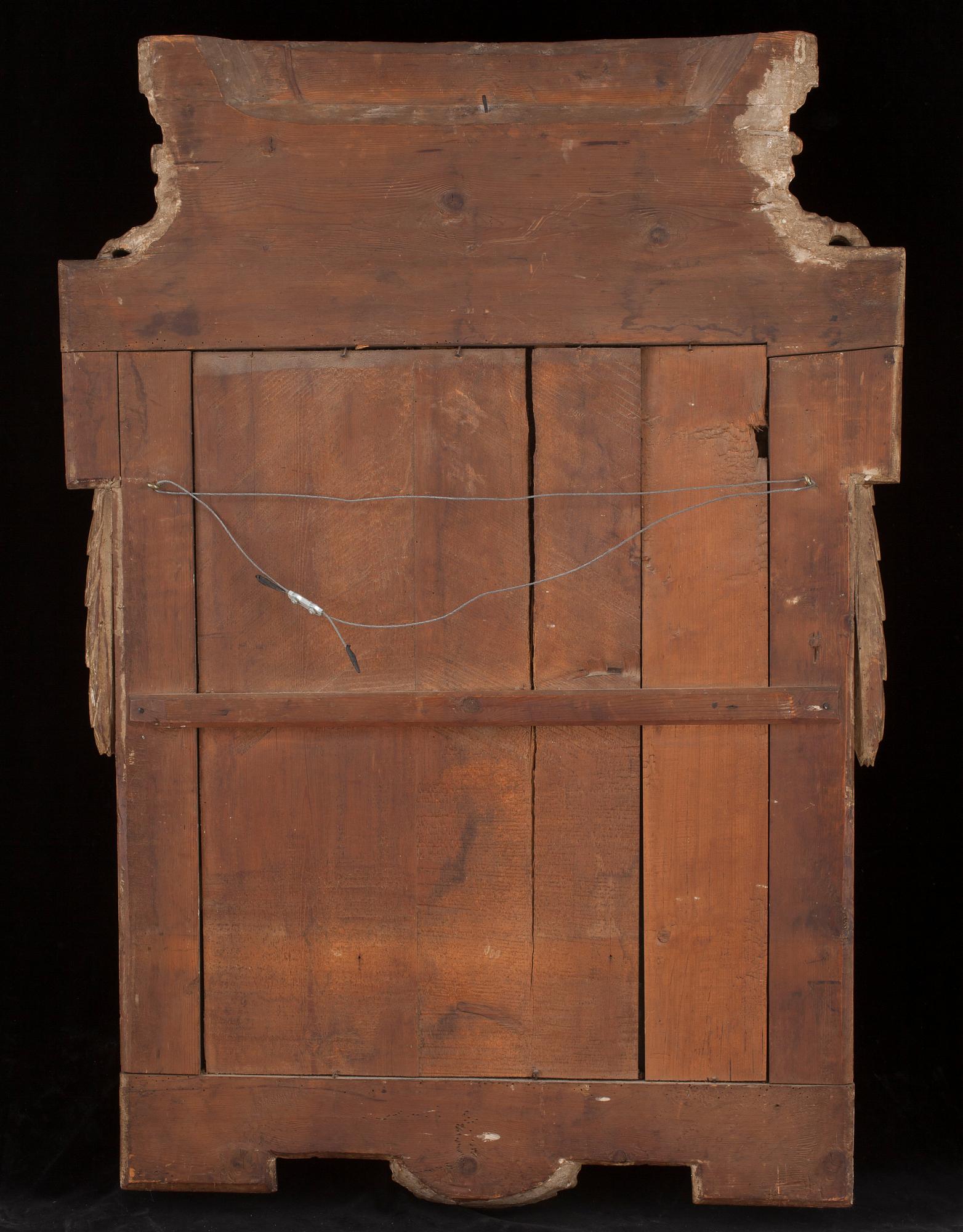 SPEGEL. Gustavianskt stockholmsarbete, 1700-talets slut.