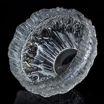 A Tapio Wirkkala glass bowl for Iittala.