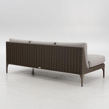 A contemporary garden sofa, from Dedon.