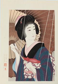 Torii Kotondo, “Ame” (Rain), latter half of the 20th century.