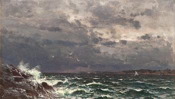 179. Hjalmar Munsterhjelm, STORMY SEA.