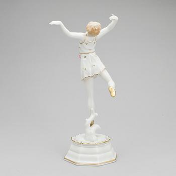 FIGURIN, porslin, Rosenthal, omkring 1900-talets mitt.