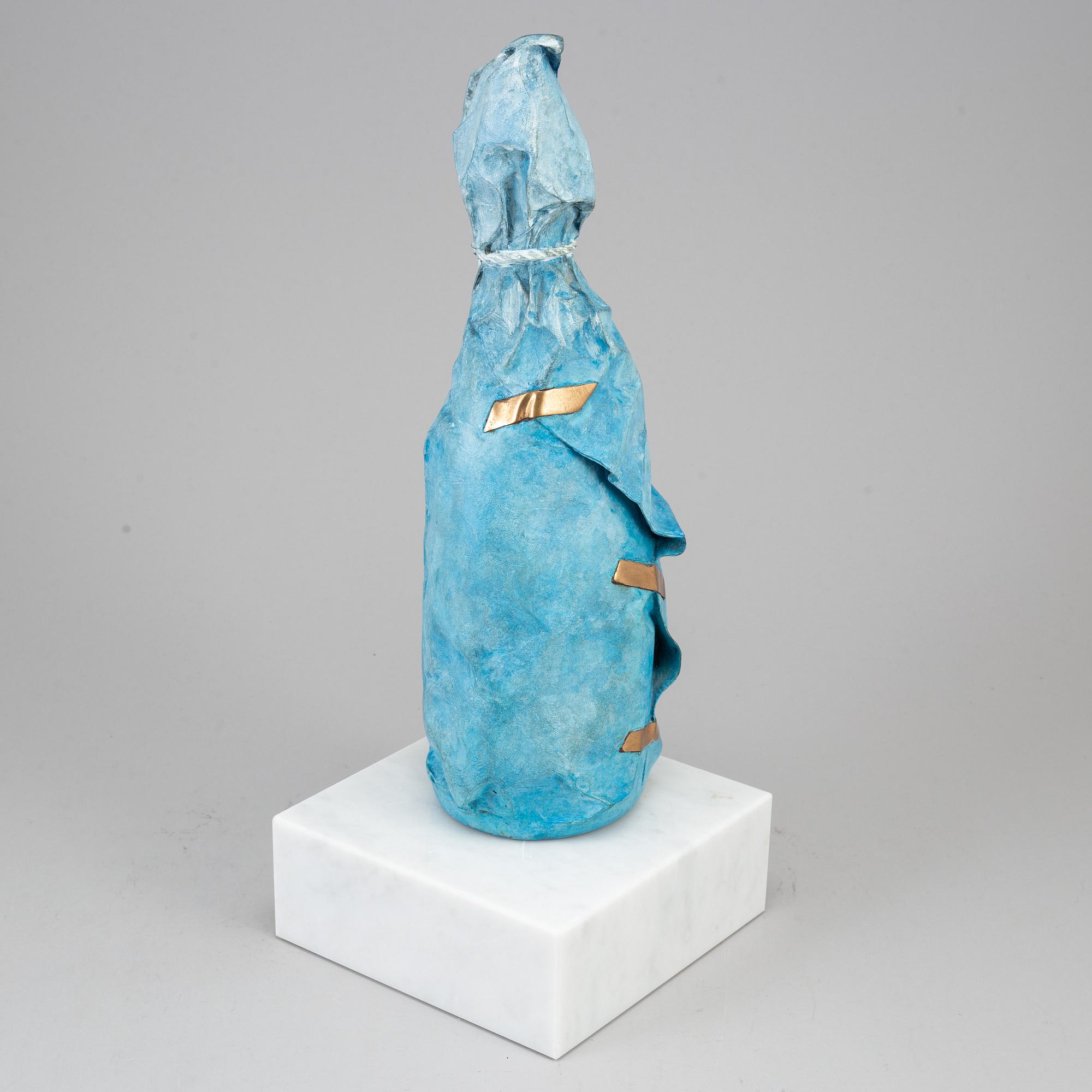 YRJÖ EDELMANN, sculpture, bronze, 1999, signed 93/99.