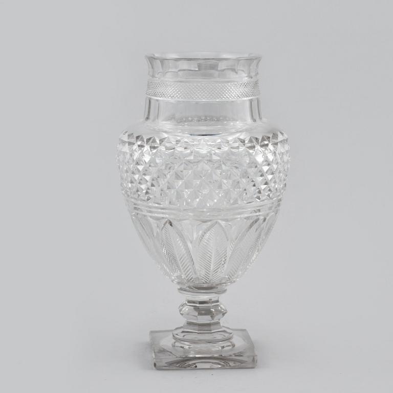 VAS, glas, Baccarat, 1900-tal.