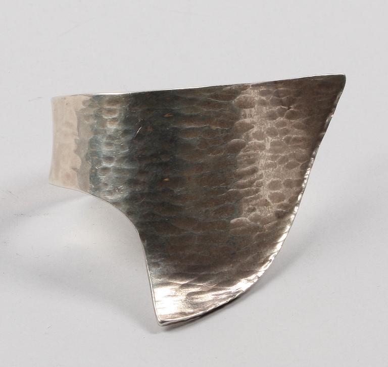 ARMBAND, silver. Rey Urban, Stockholm 1972.